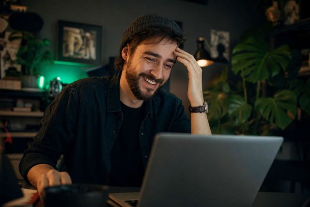A freelancer and a relieved client